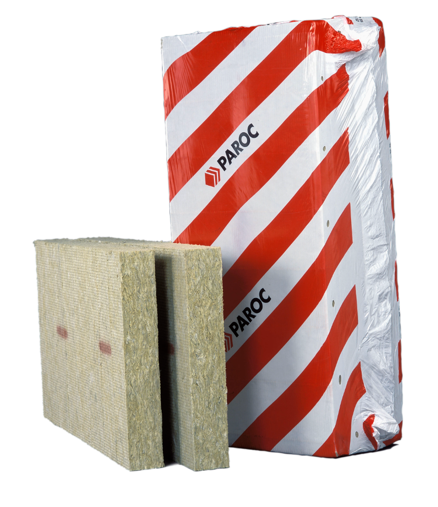 200 mm Paroc linio 10 facadeisolering