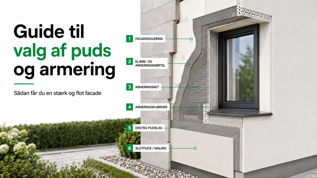 Guide til netpuds og armeringspuds