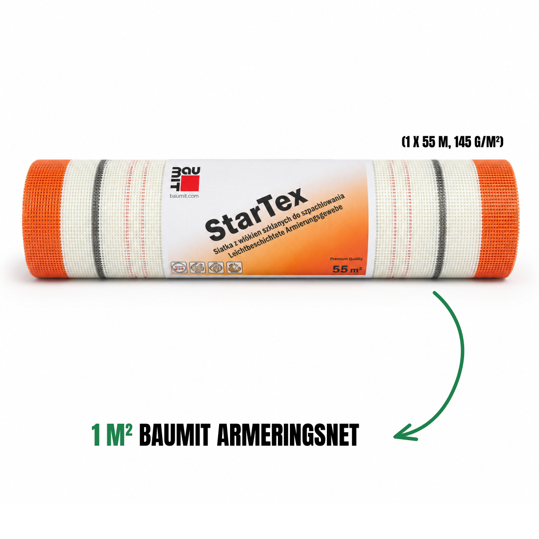 Paroc Facadeisolerings pakke med alle produkter 100 mm