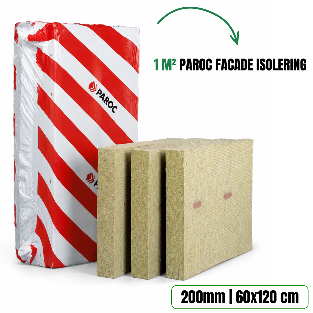 Paroc Facadeisolerings pakke med alle produkter 200 mm