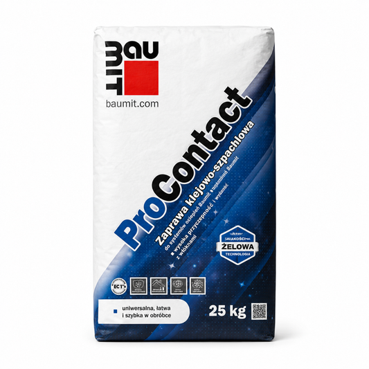 Baumit ProContact – Mineral armerings- og klæbemørtel til facadeisolering
