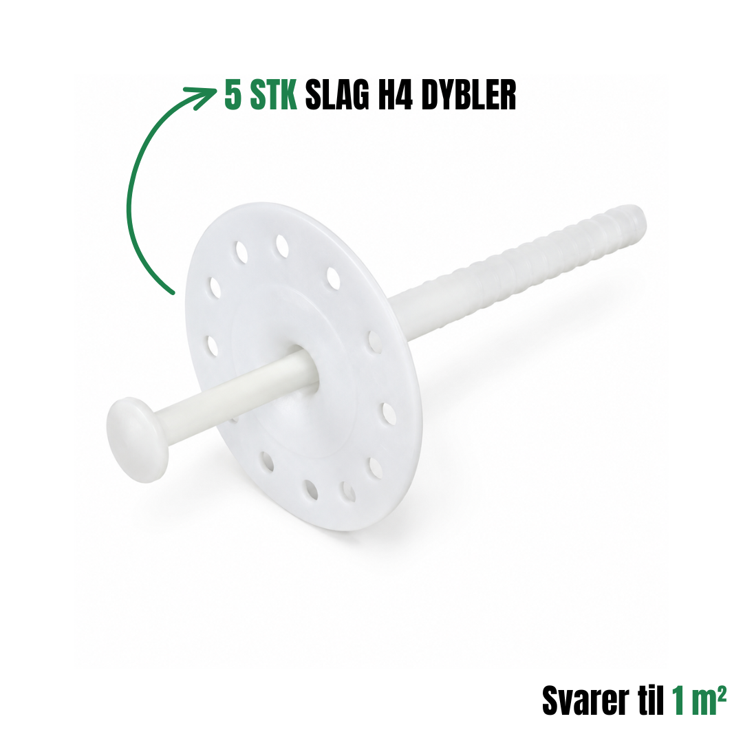 Paroc Facadeisolerings pakke med alle produkter 100 mm
